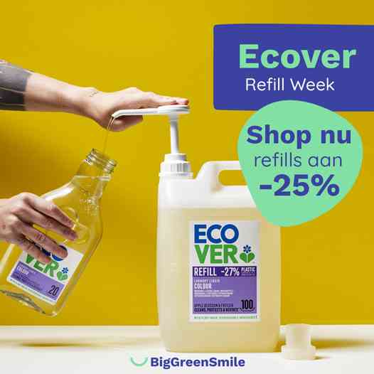 Ecover refill week 25% korting